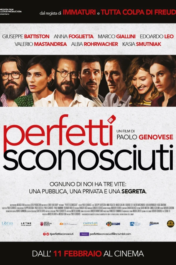 Perfetti Sconosciuti - Wie viele Geheimnisse verträgt eine Freundschaft? Poster