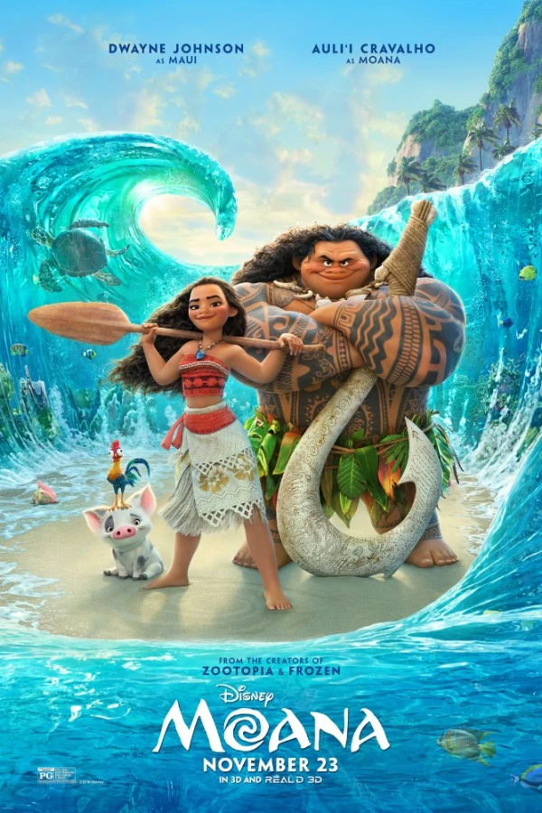 Vaiana - Das Paradies hat einen Haken Poster